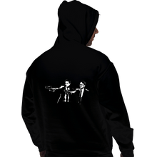 Load image into Gallery viewer, Shirts Pullover Hoodies, Unisex / Small / Black Paper Fiction
