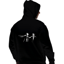 Load image into Gallery viewer, Shirts Pullover Hoodies, Unisex / Small / Black Paper Fiction