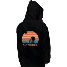 Load image into Gallery viewer, Shirts Pullover Hoodies, Unisex / Small / Black Robot Feels