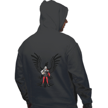 Load image into Gallery viewer, Shirts Zippered Hoodies, Unisex / Small / Dark Heather Black Eagles House Leader