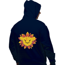 Load image into Gallery viewer, Shirts Zippered Hoodies, Unisex / Small / Navy King Of Leaves