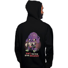 Load image into Gallery viewer, Shirts Zippered Hoodies, Unisex / Small / Black Berserk Breakfast