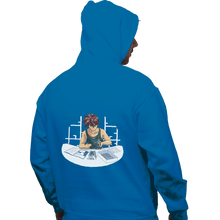 Load image into Gallery viewer, Shirts Zippered Hoodies, Unisex / Small / Royal Blue Robot Builder