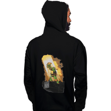 Load image into Gallery viewer, Shirts Zippered Hoodies, Unisex / Small / Black The Last Slice Of PIzza