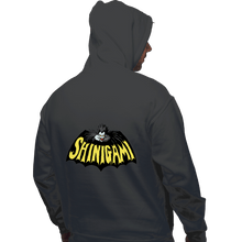 Load image into Gallery viewer, Shirts Pullover Hoodies, Unisex / Small / Charcoal Bat Shinigami