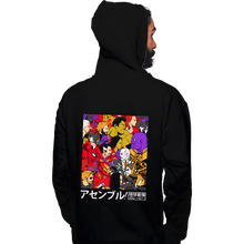 Load image into Gallery viewer, Shirts Pullover Hoodies, Unisex / Small / Black Assemble!
