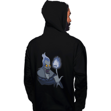 Load image into Gallery viewer, Shirts Pullover Hoodies, Unisex / Small / Black Finger Flame