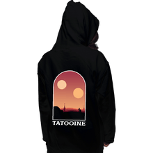 Load image into Gallery viewer, Shirts Pullover Hoodies, Unisex / Small / Black Desert Suns