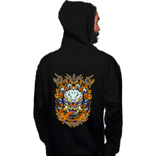 Load image into Gallery viewer, Shirts Pullover Hoodies, Unisex / Small / Black Beholder Crest