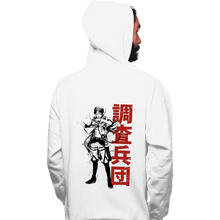 Load image into Gallery viewer, Shirts Pullover Hoodies, Unisex / Small / White Titan Shifter