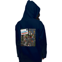 Load image into Gallery viewer, Daily_Deal_Shirts Pullover Hoodies, Unisex / Small / Navy Where's Freddy