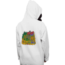Load image into Gallery viewer, Secret_Shirts Pullover Hoodies, Unisex / Small / White Light World Map