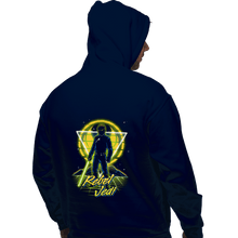 Load image into Gallery viewer, Shirts Pullover Hoodies, Unisex / Small / Navy Retro Rebel Jedi