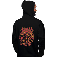 Load image into Gallery viewer, Shirts Pullover Hoodies, Unisex / Small / Black The Four Armed Shokan