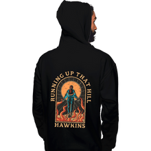 Load image into Gallery viewer, Daily_Deal_Shirts Pullover Hoodies, Unisex / Small / Black Running Up Hawkins