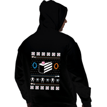 Load image into Gallery viewer, Shirts Pullover Hoodies, Unisex / Small / Black The Christmas Cake Is A Lie