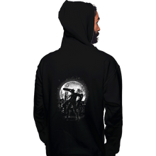 Load image into Gallery viewer, Shirts Pullover Hoodies, Unisex / Small / Black Moonlight Chainsaw