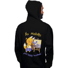 Load image into Gallery viewer, Shirts Zippered Hoodies, Unisex / Small / Black Happy Accidents