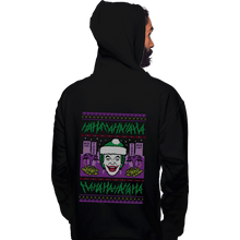 Load image into Gallery viewer, Shirts Pullover Hoodies, Unisex / Small / Black HAHAHAHA Christmas