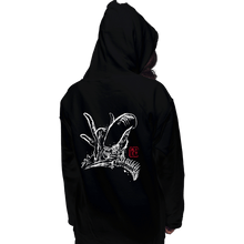 Load image into Gallery viewer, Daily_Deal_Shirts Pullover Hoodies, Unisex / Small / Black The Shadow of the Space Monster