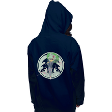 Load image into Gallery viewer, Shirts Pullover Hoodies, Unisex / Small / Navy Tide Goes Out