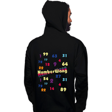 Load image into Gallery viewer, Daily_Deal_Shirts Pullover Hoodies, Unisex / Small / Black Numberwang