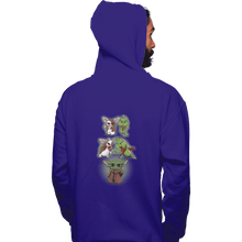 Load image into Gallery viewer, Shirts Zippered Hoodies, Unisex / Small / Violet Baby Fusion