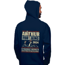 Load image into Gallery viewer, Daily_Deal_Shirts Pullover Hoodies, Unisex / Small / Navy Strange Women 2024