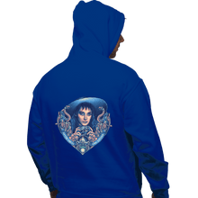 Load image into Gallery viewer, Daily_Deal_Shirts Pullover Hoodies, Unisex / Small / Royal Blue The Goth Bride
