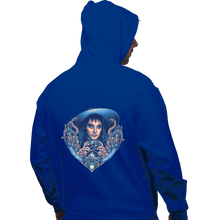 Load image into Gallery viewer, Daily_Deal_Shirts Pullover Hoodies, Unisex / Small / Royal Blue The Goth Bride