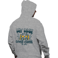 Load image into Gallery viewer, Daily_Deal_Shirts Pullover Hoodies, Unisex / Small / Sports Grey Innie Loves Coffee