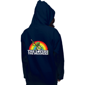 Daily_Deal_Shirts Pullover Hoodies, Unisex / Small / Navy Rainbow Connection