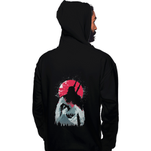 Load image into Gallery viewer, Shirts Pullover Hoodies, Unisex / Small / Black Wild Sunset
