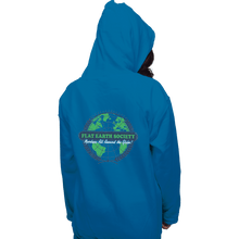 Load image into Gallery viewer, Shirts Pullover Hoodies, Unisex / Small / Sapphire Around The Globe