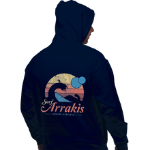 Load image into Gallery viewer, Shirts Pullover Hoodies, Unisex / Small / Navy Surf Arrakis