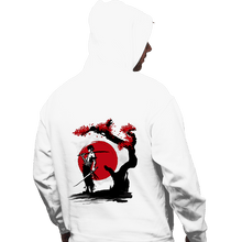 Load image into Gallery viewer, Shirts Pullover Hoodies, Unisex / Small / White Swordsman Pirate