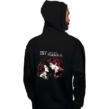 Load image into Gallery viewer, Daily_Deal_Shirts Pullover Hoodies, Unisex / Small / Black My Rebel Romance