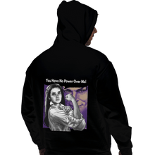Load image into Gallery viewer, Shirts Pullover Hoodies, Unisex / Small / Black No Power Over Me