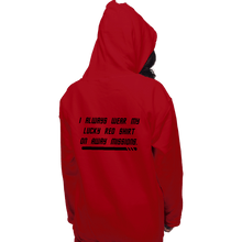 Load image into Gallery viewer, Daily_Deal_Shirts Pullover Hoodies, Unisex / Small / Red Lucky Red Shirt
