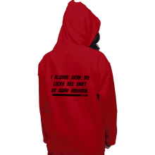 Load image into Gallery viewer, Daily_Deal_Shirts Pullover Hoodies, Unisex / Small / Red Lucky Red Shirt