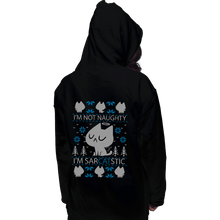 Load image into Gallery viewer, Daily_Deal_Shirts Pullover Hoodies, Unisex / Small / Black SarCATstic
