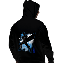 Load image into Gallery viewer, Shirts Pullover Hoodies, Unisex / Small / Black Cosmic Ex Soldier
