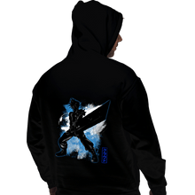 Load image into Gallery viewer, Shirts Pullover Hoodies, Unisex / Small / Black Cosmic Ex Soldier