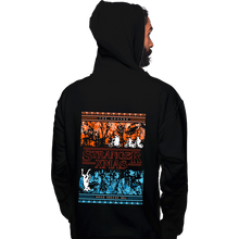 Load image into Gallery viewer, Shirts Pullover Hoodies, Unisex / Small / Black Stranger Ugly Sweater
