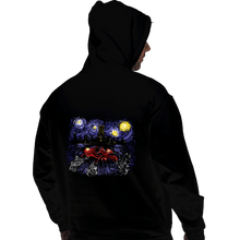 Load image into Gallery viewer, Daily_Deal_Shirts Pullover Hoodies, Unisex / Small / Black Starry Neo-Tokyo