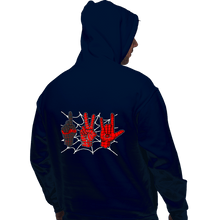 Load image into Gallery viewer, Daily_Deal_Shirts Pullover Hoodies, Unisex / Small / Navy Spider 1, Spider 2, Spider 3