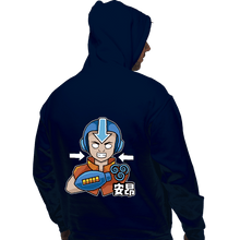 Load image into Gallery viewer, Shirts Pullover Hoodies, Unisex / Small / Navy Aang Man