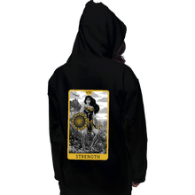 Load image into Gallery viewer, Daily_Deal_Shirts Pullover Hoodies, Unisex / Small / Black JL Tarot - Strength
