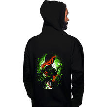 Load image into Gallery viewer, Shirts Pullover Hoodies, Unisex / Small / Black Poison Green