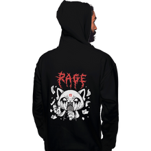 Load image into Gallery viewer, Shirts Pullover Hoodies, Unisex / Small / Black Rage Mood